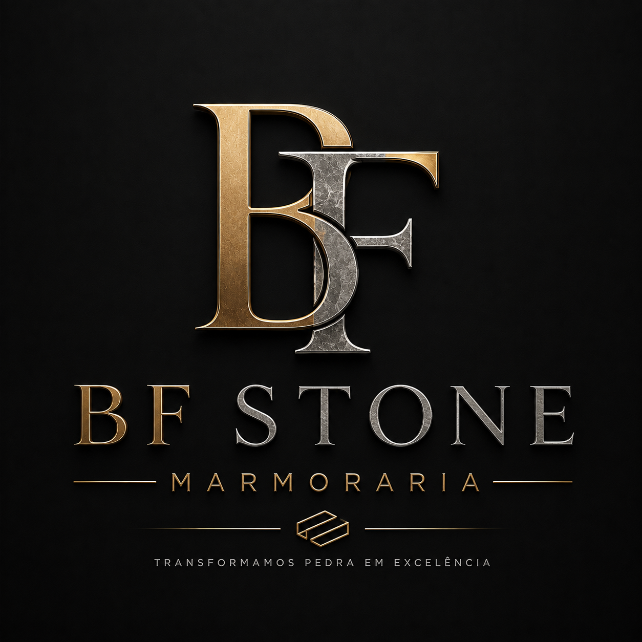 Logomarca BF Stone Marmoraria